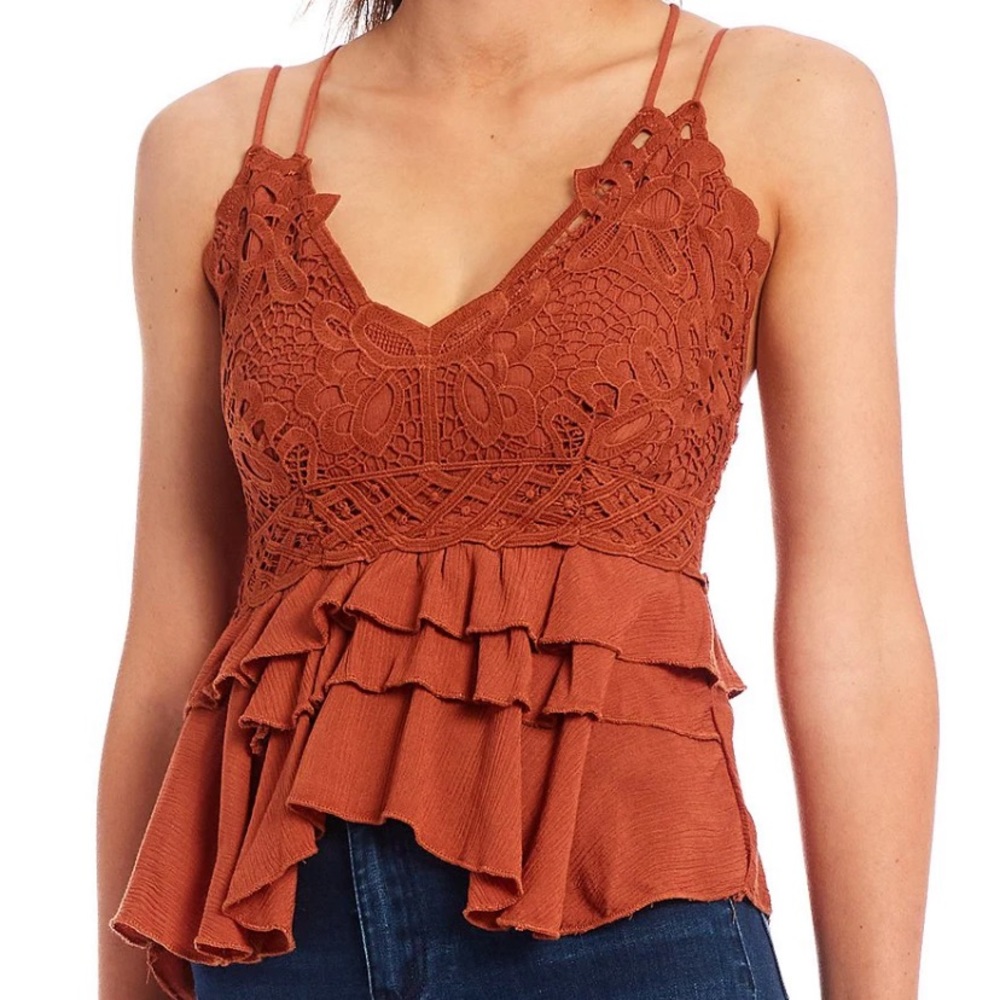 Lace tank top!